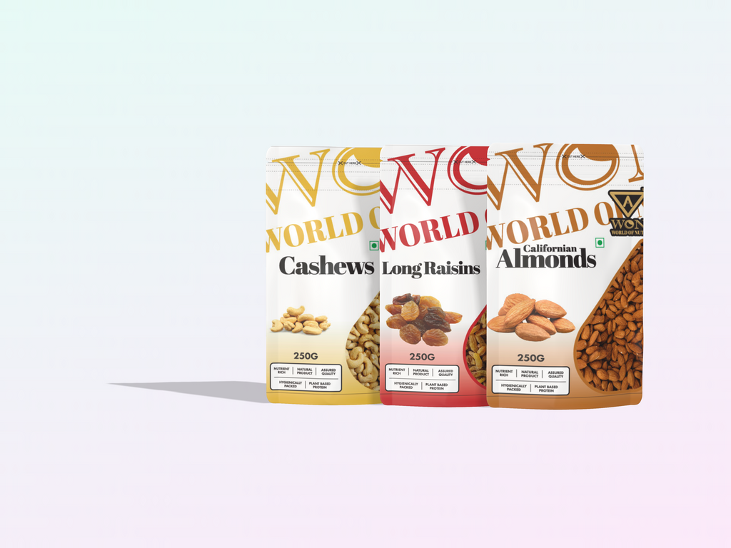 AWON dry fruits combo cashew kishmish almonds