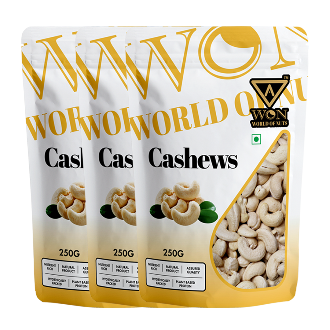AWON Cashews Pack of 3 – creamy and fresh premium dry fruits