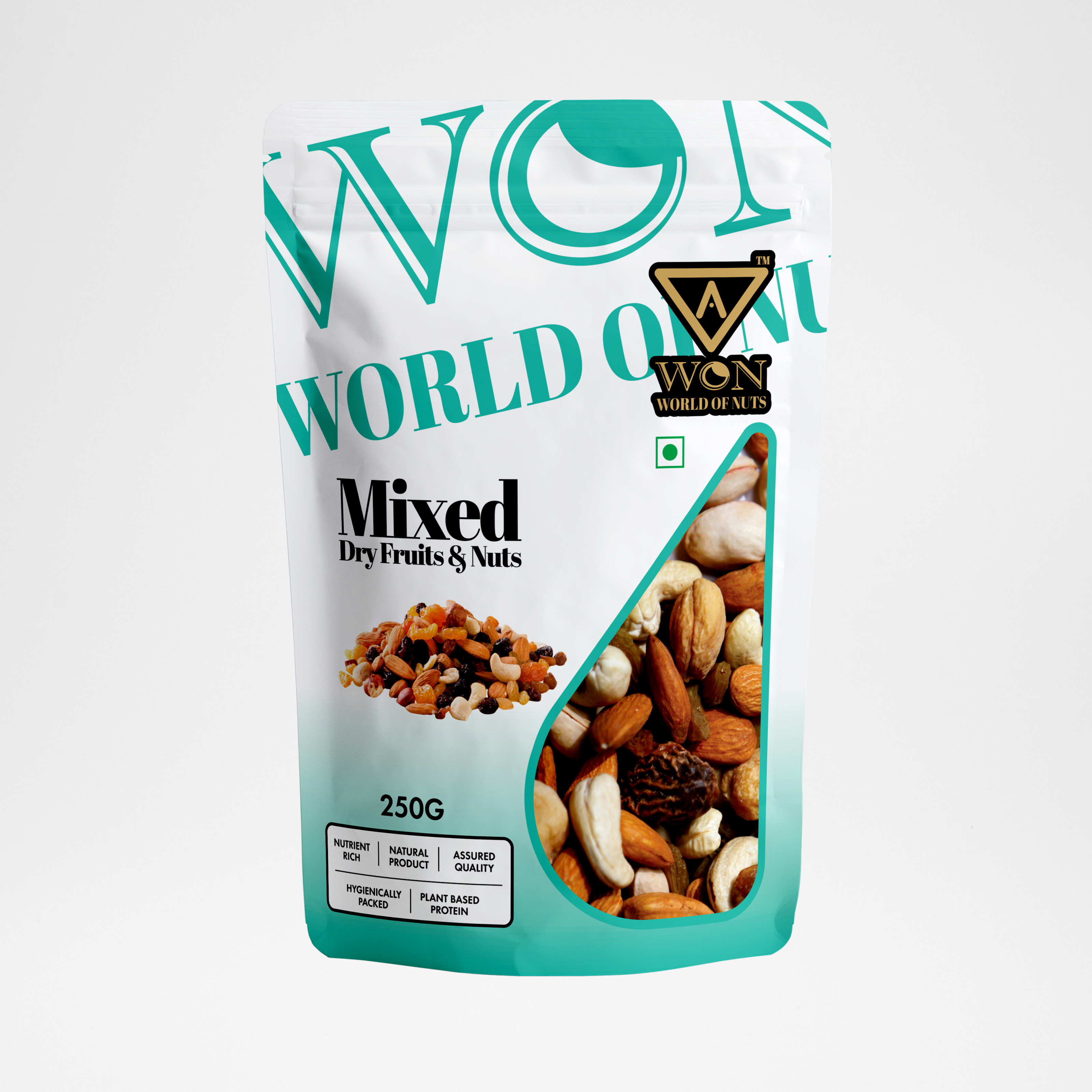 AWON mixed dry fruits 250g pack