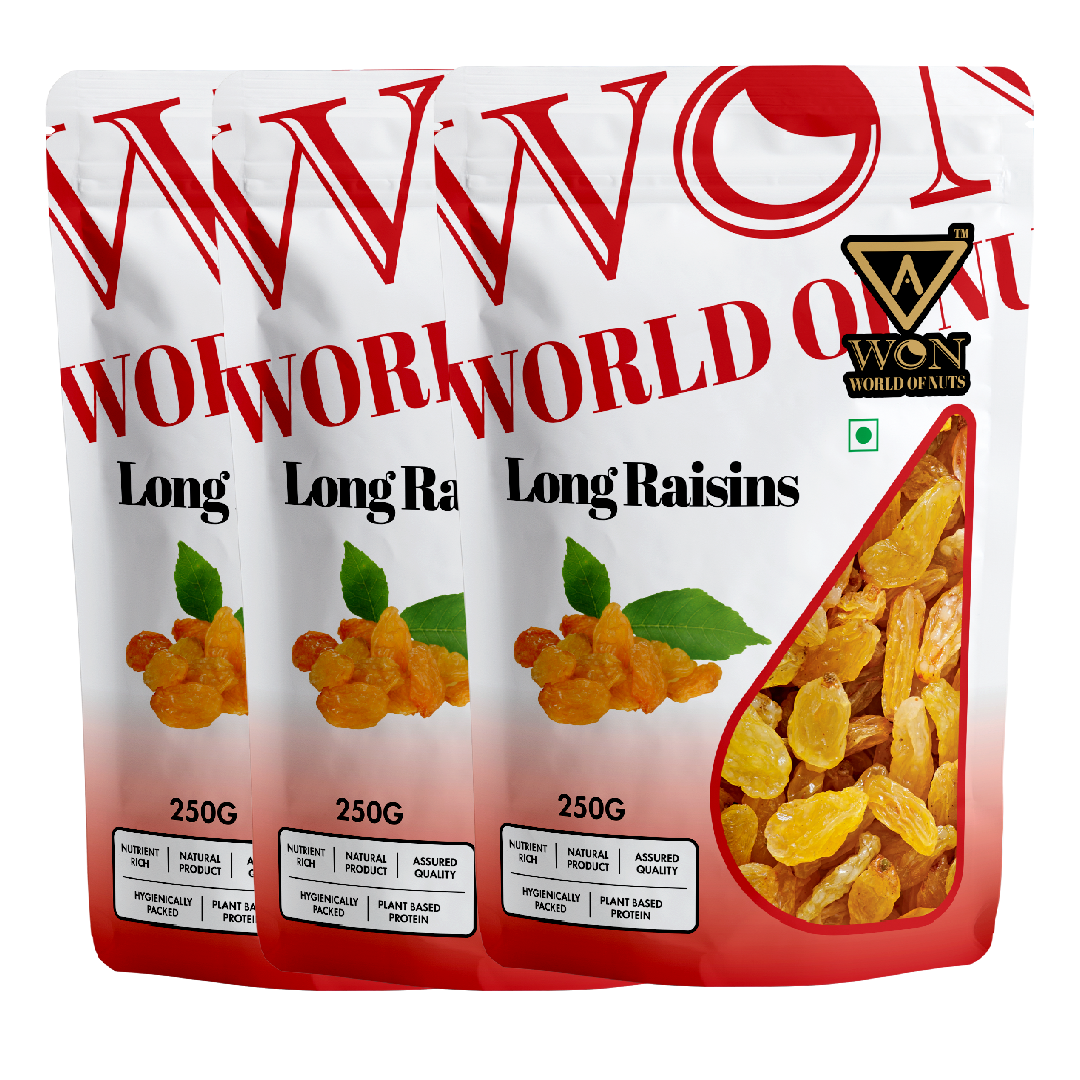 AWON Raisins Pack of 3 – juicy premium dry fruits