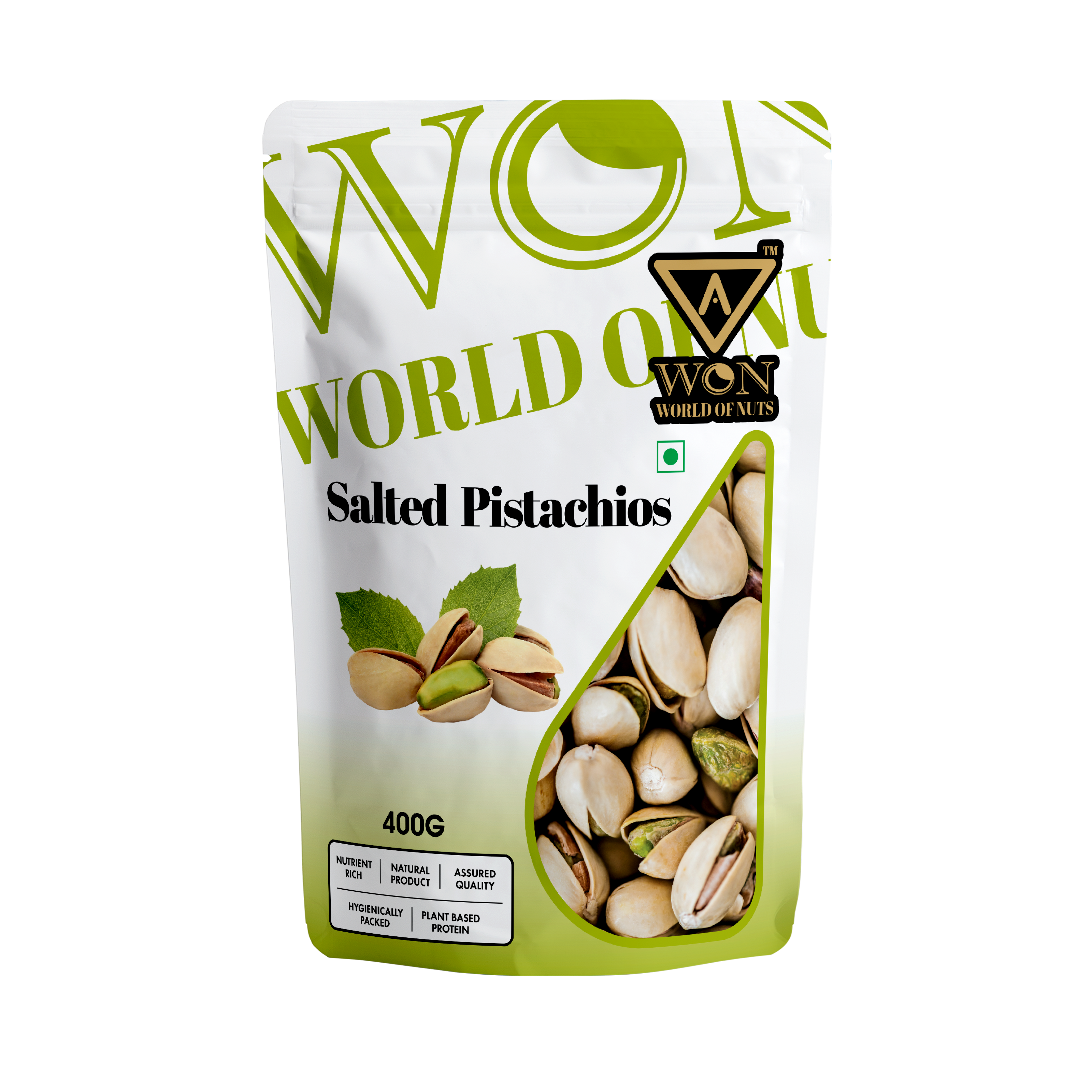 400g roasted pistachios premium AWON
